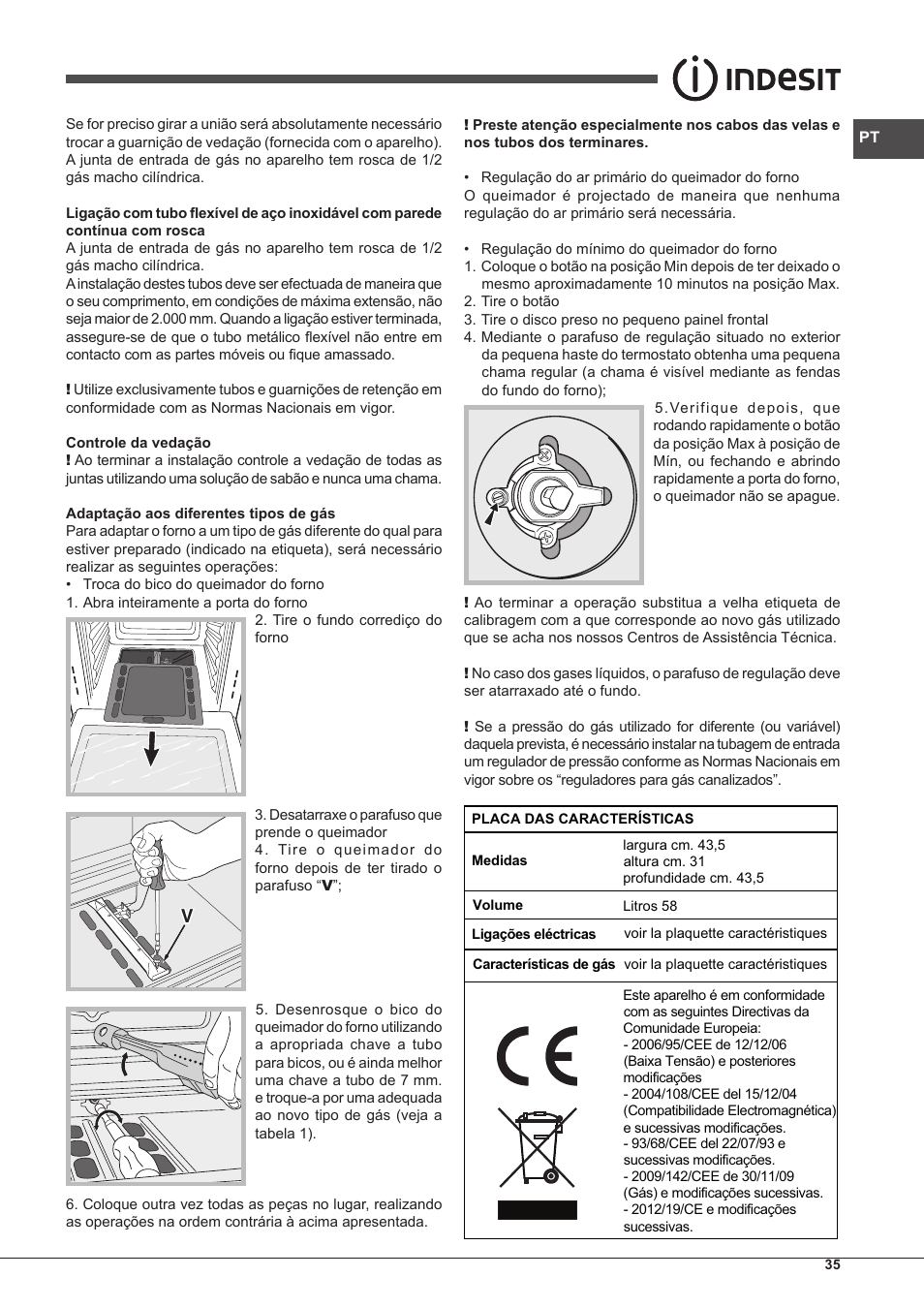 Indesit FGIM-K-(BK)-S User Manual | Page 35 / 48