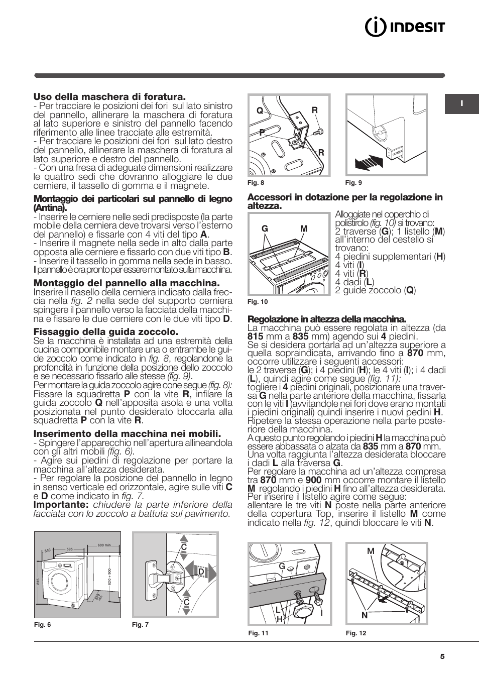 Indesit IWME-127-EU User Manual | Page 5 / 84