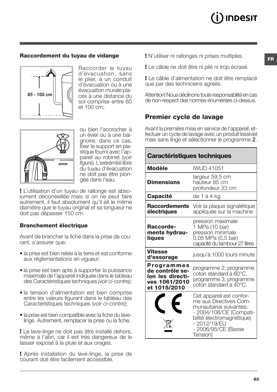 Indesit IWUD-41051-C-ECO-EU User Manual | Page 63 / 72