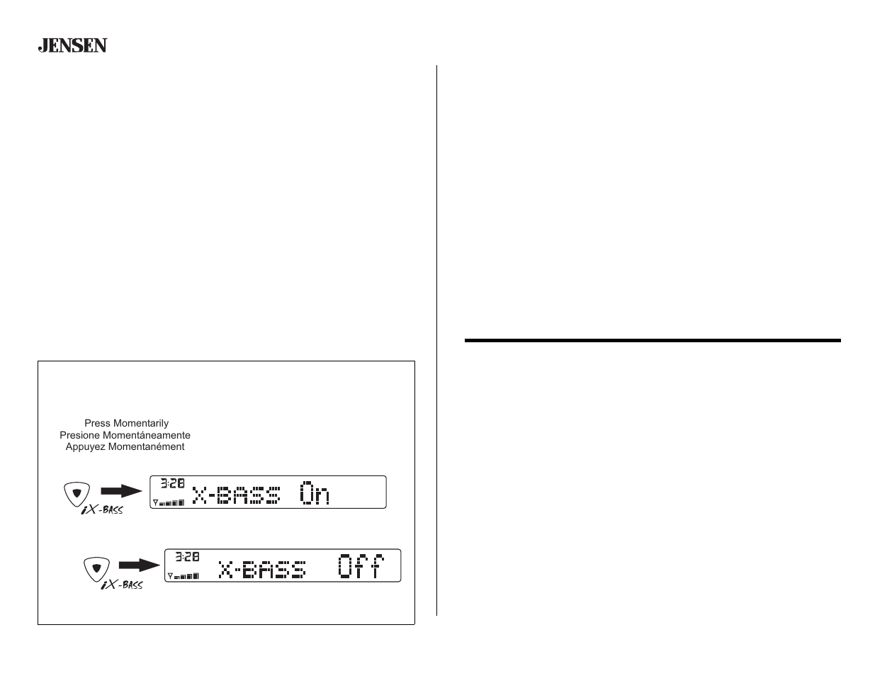 Cd3610, Basic operation (continued), Operación básica (continuado) | Opération de base (continué) | Audiovox CD 3610 User Manual | Page 8 / 21