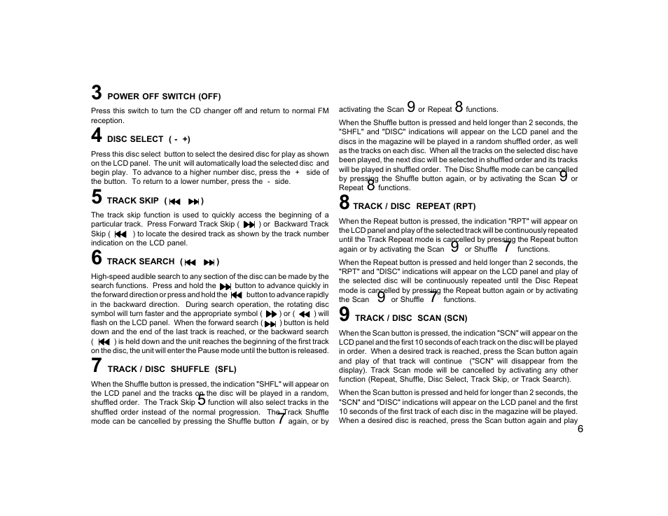 Audiovox CDC-825 User Manual | Page 7 / 12