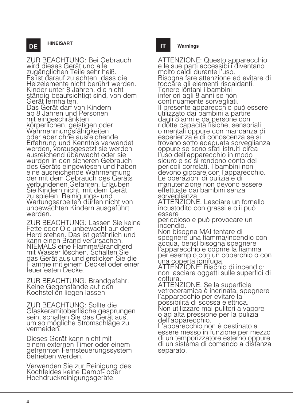 Indesit VRM-641-MD-IX User Manual | Page 4 / 76
