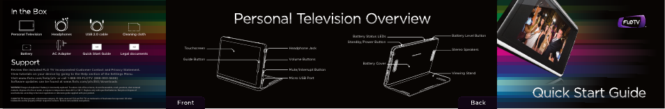 Audiovox FLO TV PTV350 User Manual | Page 2 / 2