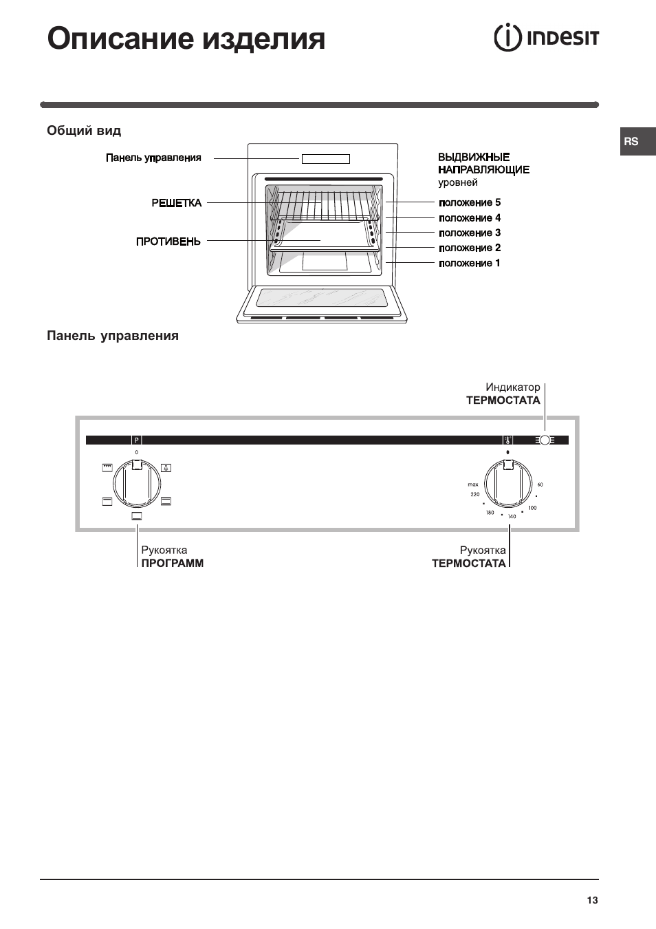 Indesit 7OFIM-20-K.A-IX User Manual | Page 13 / 20