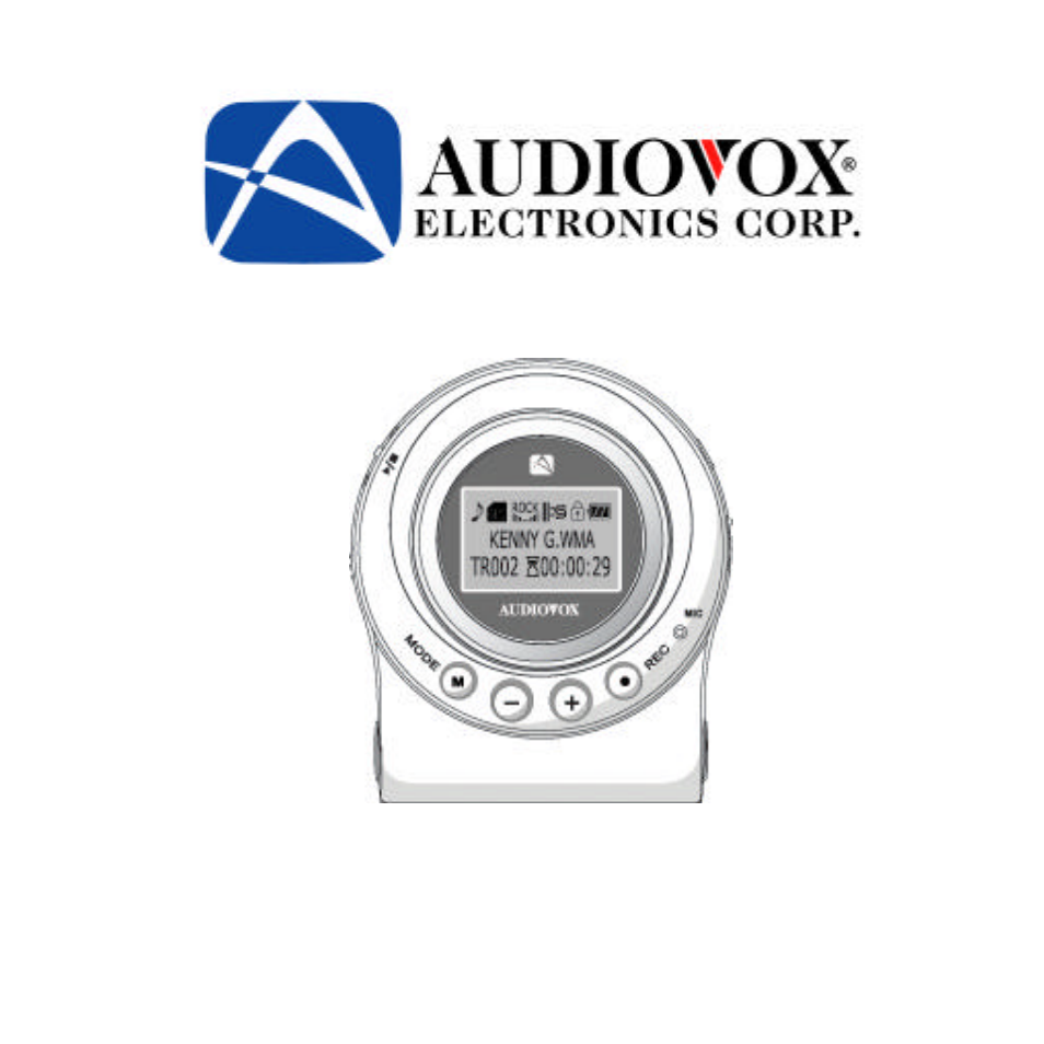 Audiovox MP2164 User Manual | 40 pages