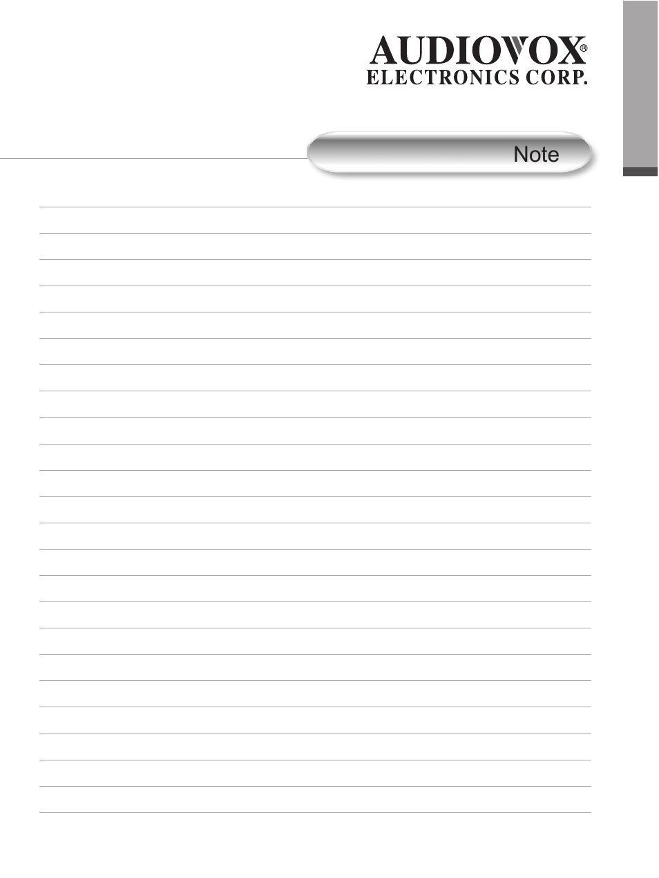 Audiovox FP1500 User Manual | Page 39 / 44