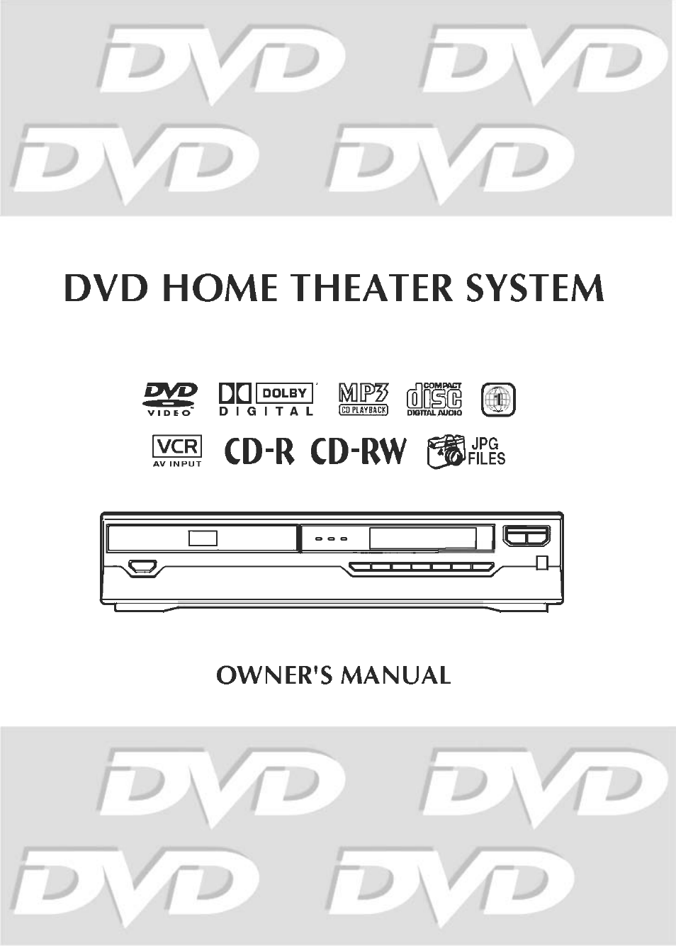 Audiovox DVD Home Theater System User Manual | 41 pages