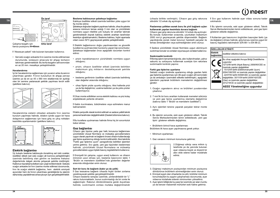 Indesit PIM-640-AS-(IX)-(EE) User Manual | Page 18 / 21