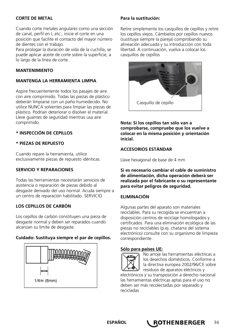 ROTHENBERGER ROTIGER VARIO Electronic User Manual | Page 35 / 84