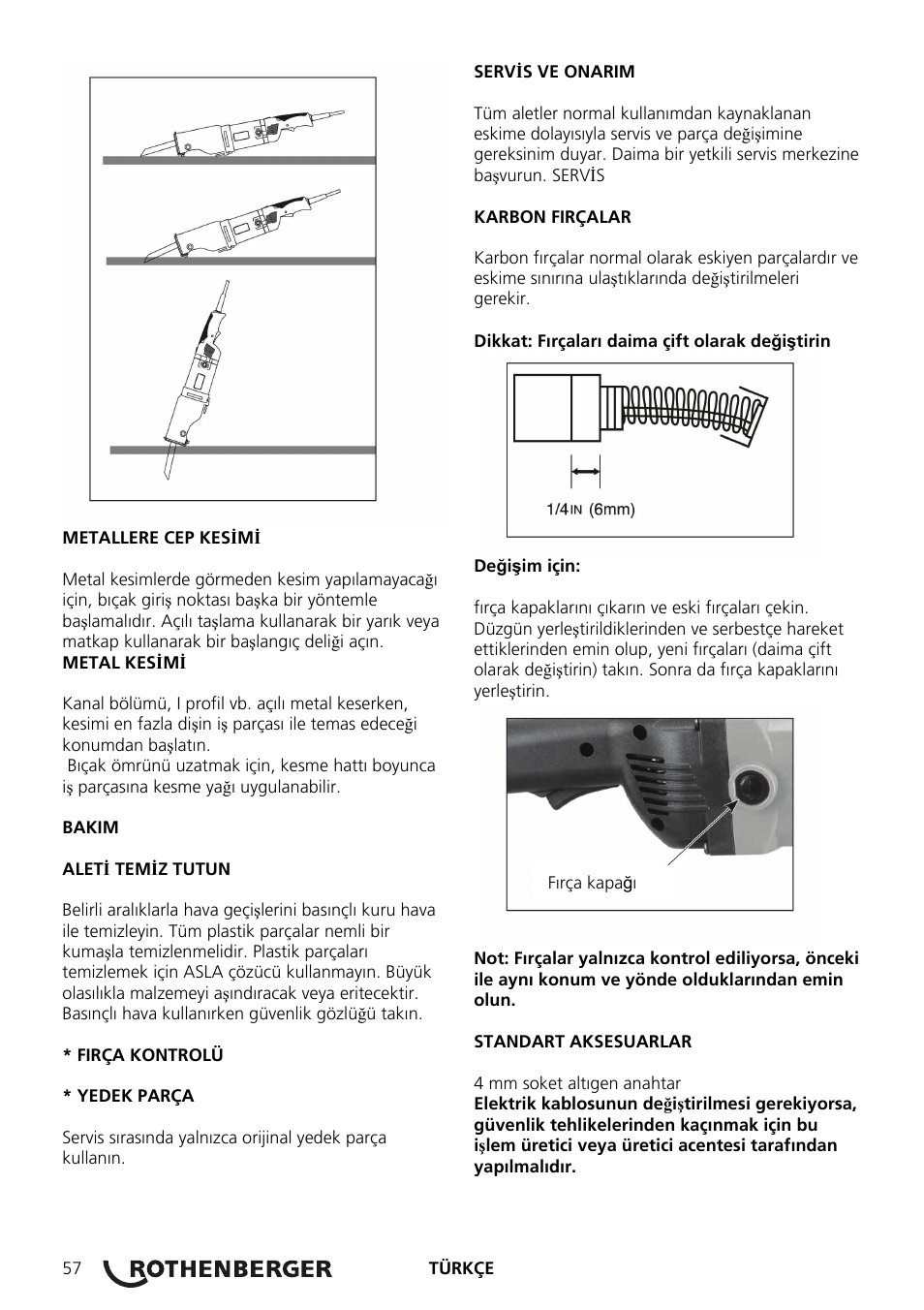 ROTHENBERGER ROTIGER VARIO Electronic User Manual | Page 58 / 84