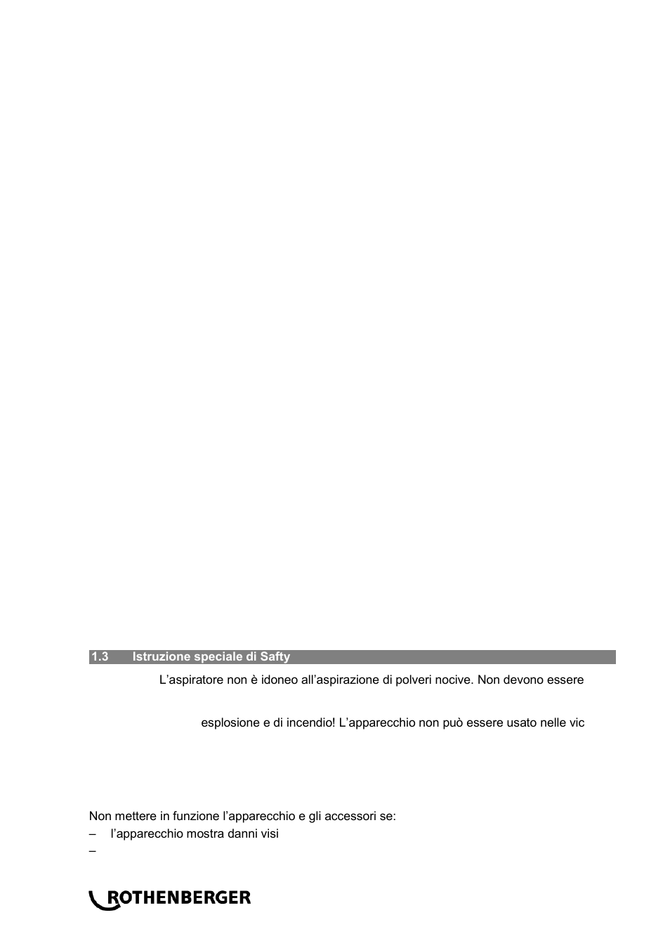 ROTHENBERGER RODIA DRY CLEANER 1200 User Manual | Page 34 / 40