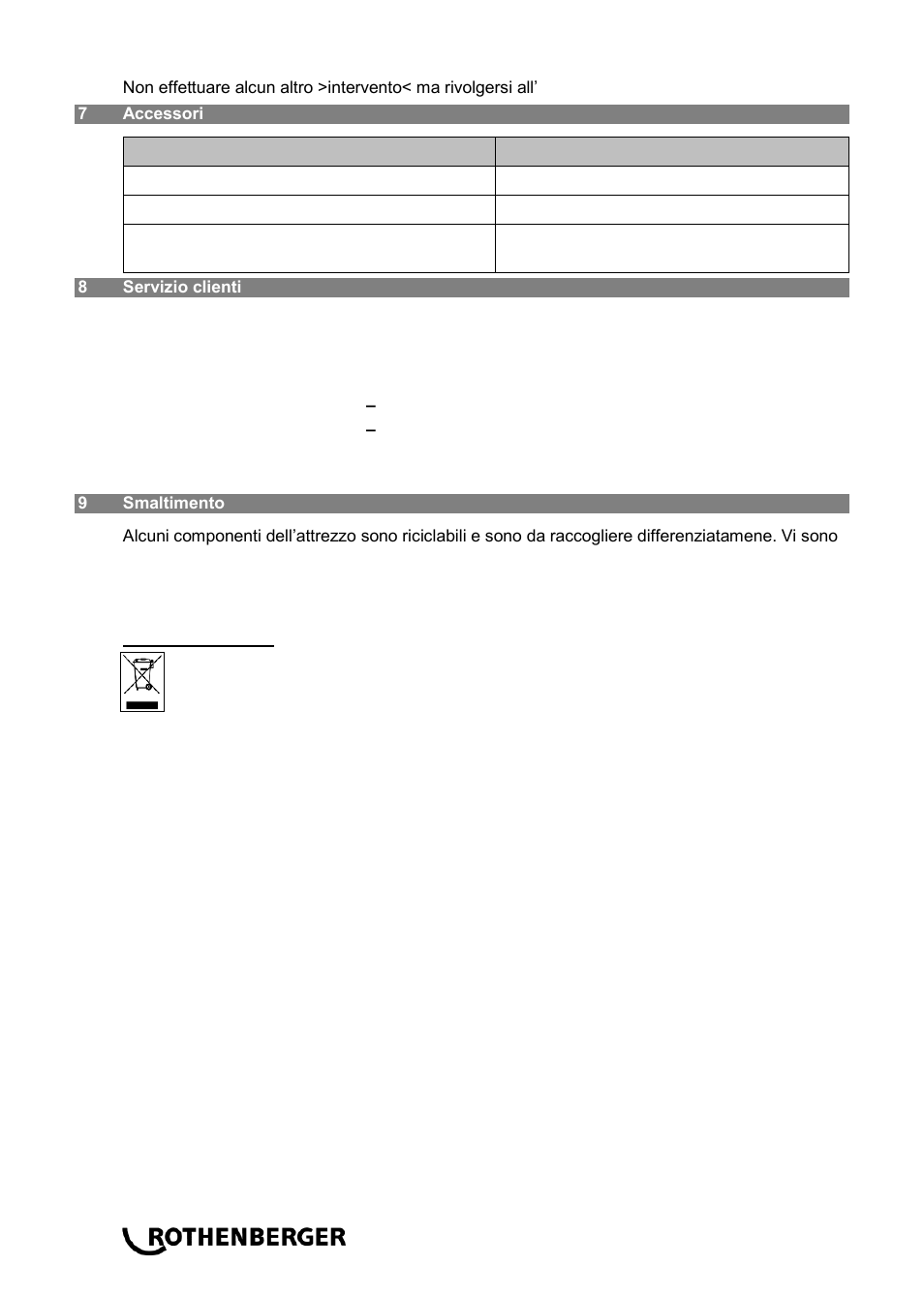 ROTHENBERGER RODIA DRY CLEANER 1200 User Manual | Page 38 / 40