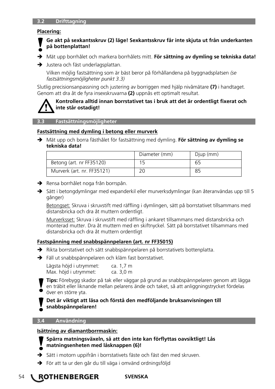 ROTHENBERGER RODIACUT 130 PRO User Manual | Page 56 / 124