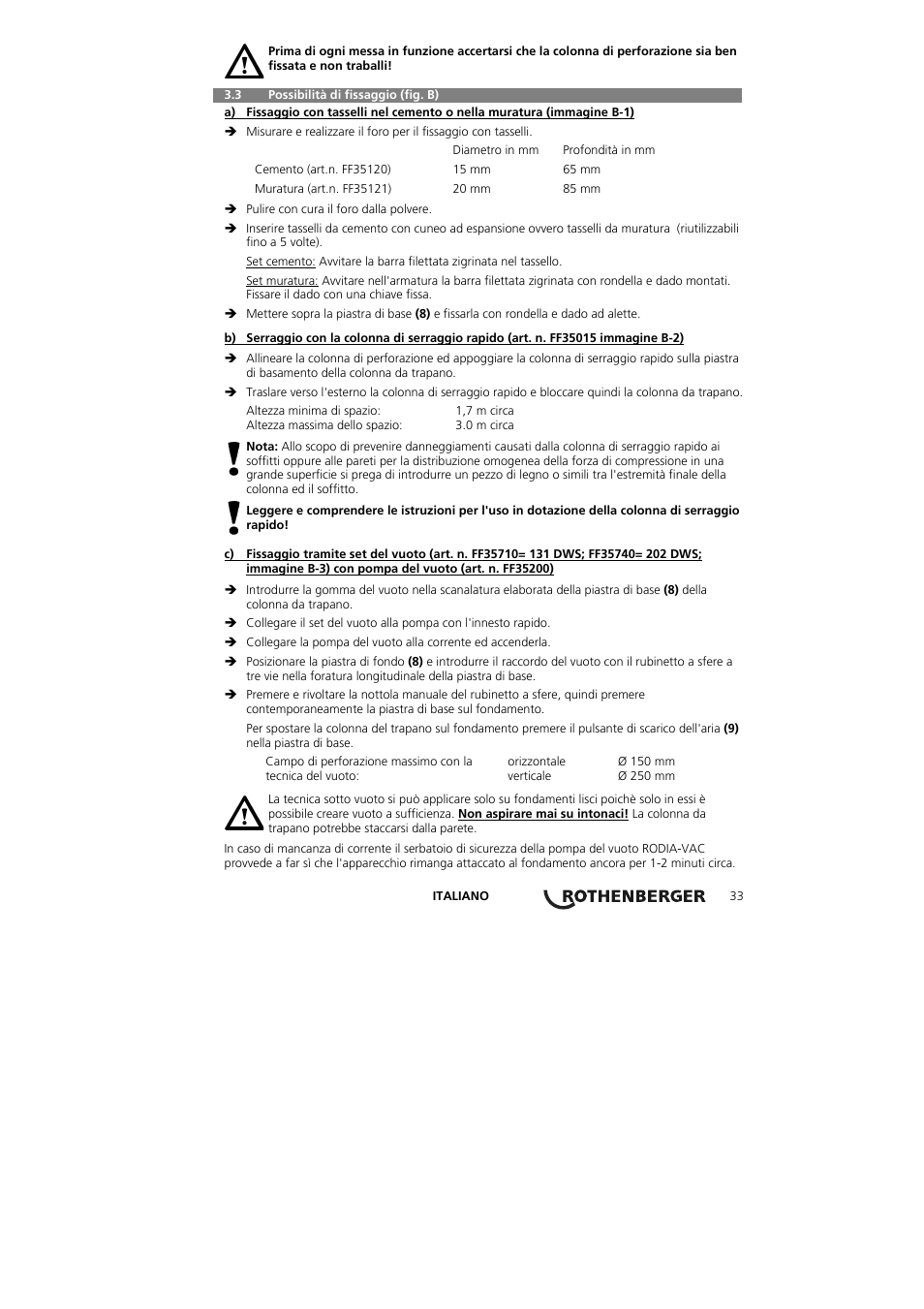 ROTHENBERGER RODIACUT 131 DWS User Manual | Page 37 / 130