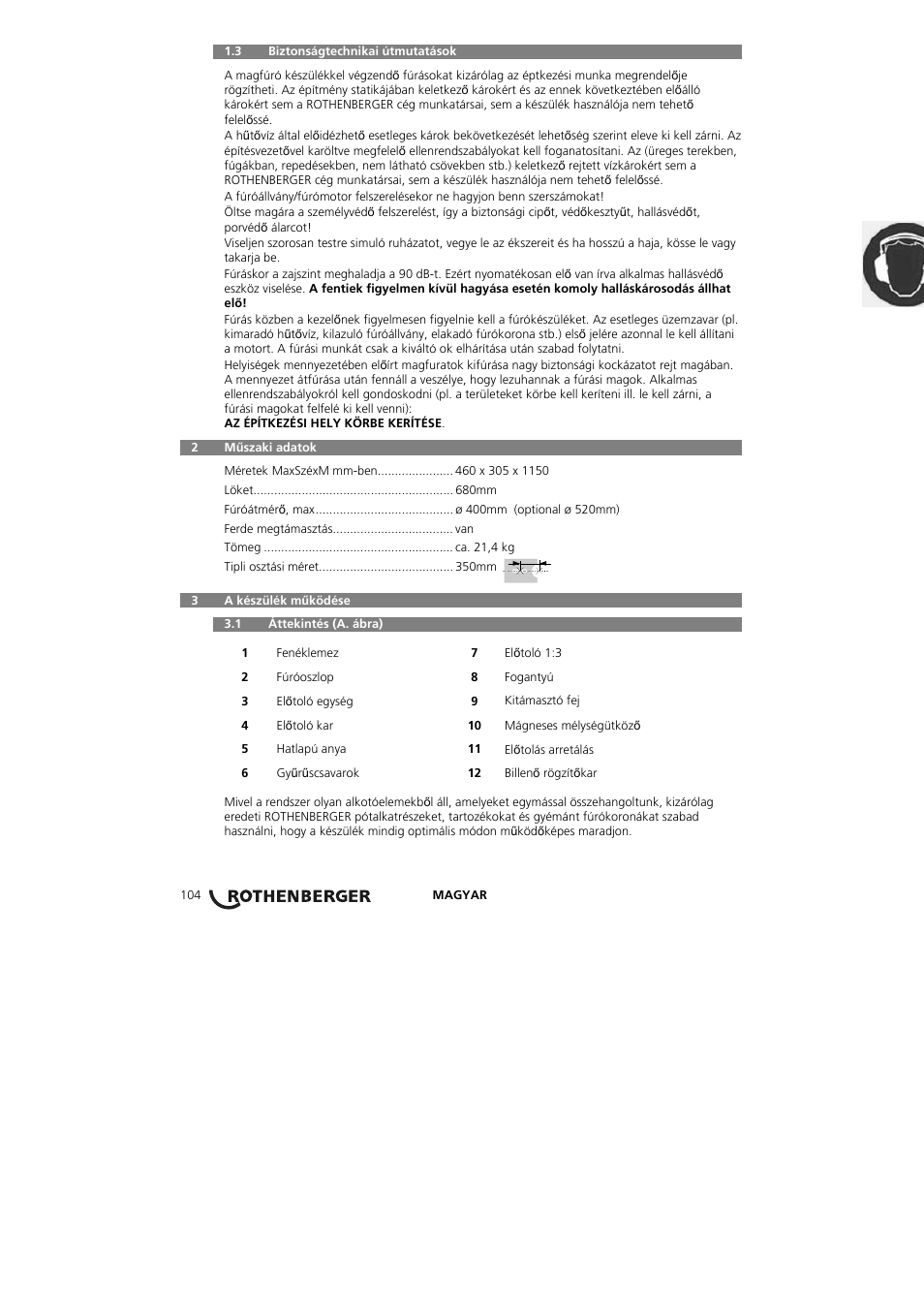 ROTHENBERGER RODIACUT 400 PRO D User Manual | Page 106 / 144