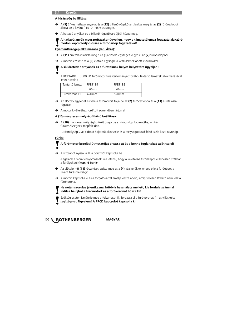 ROTHENBERGER RODIACUT 400 PRO D User Manual | Page 108 / 144