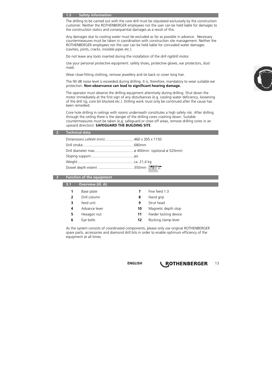 ROTHENBERGER RODIACUT 400 PRO D User Manual | Page 15 / 144