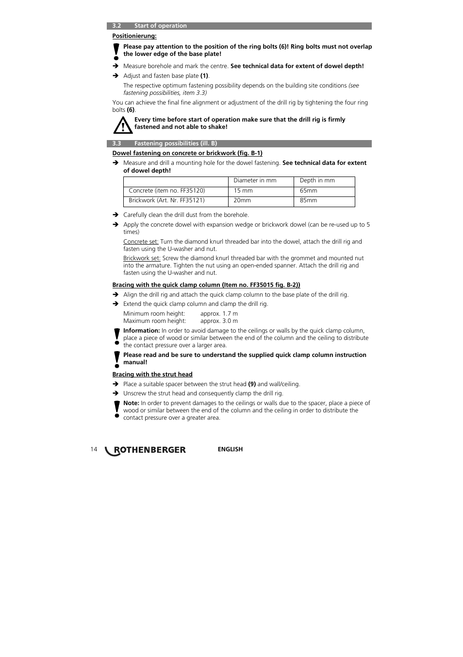 ROTHENBERGER RODIACUT 400 PRO D User Manual | Page 16 / 144