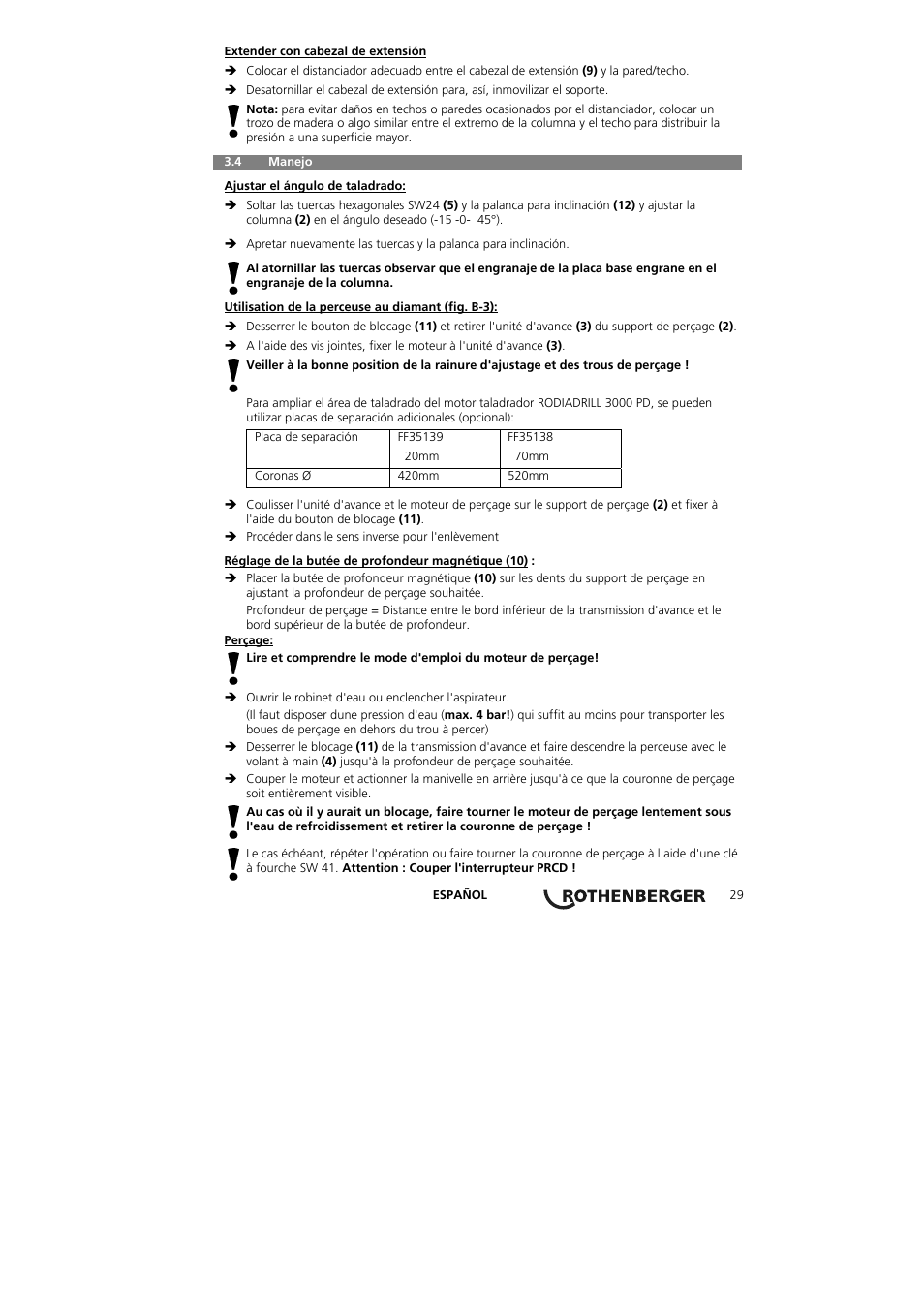 ROTHENBERGER RODIACUT 400 PRO D User Manual | Page 31 / 144