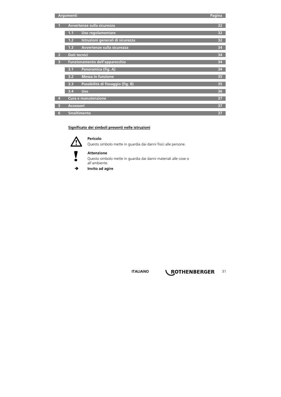 ROTHENBERGER RODIACUT 400 PRO D User Manual | Page 33 / 144