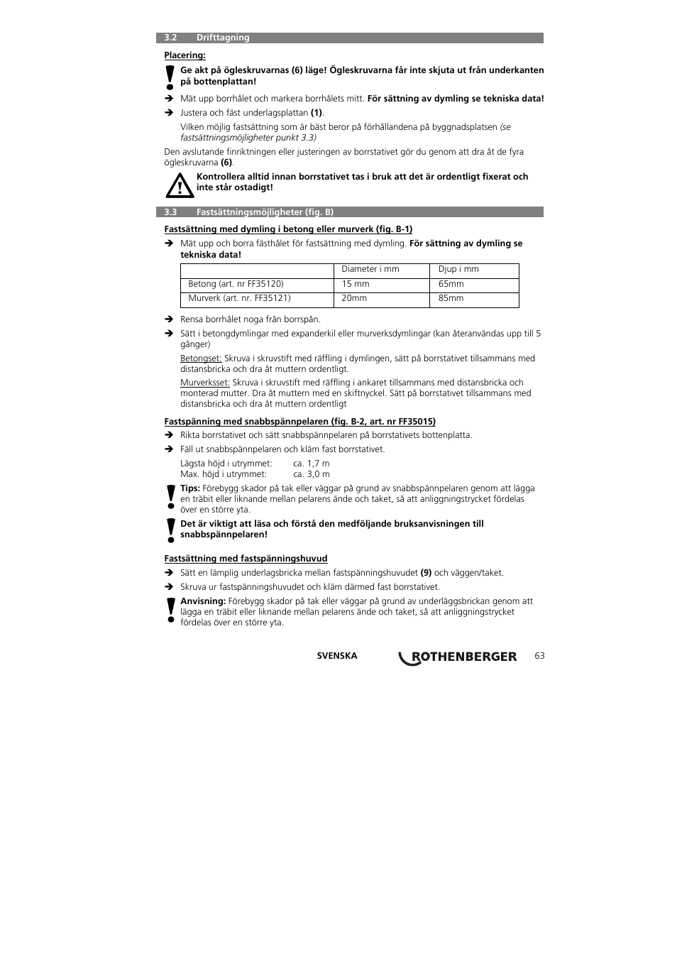 ROTHENBERGER RODIACUT 400 PRO D User Manual | Page 65 / 144