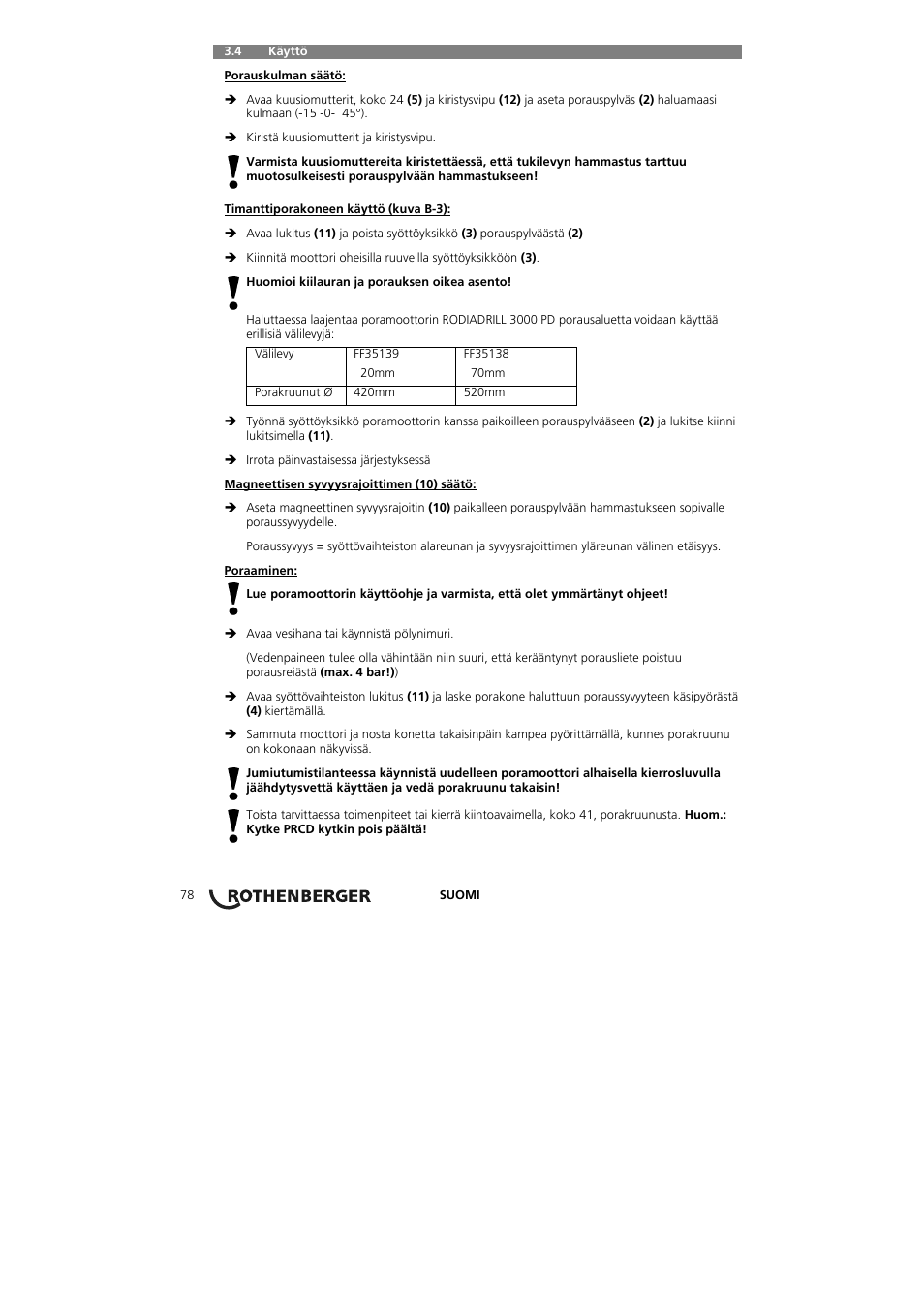 ROTHENBERGER RODIACUT 400 PRO D User Manual | Page 80 / 144