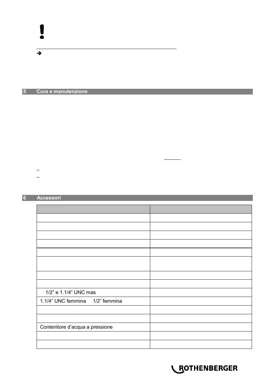 ROTHENBERGER RODIADRILL 1800 DWS User Manual | Page 47 / 156