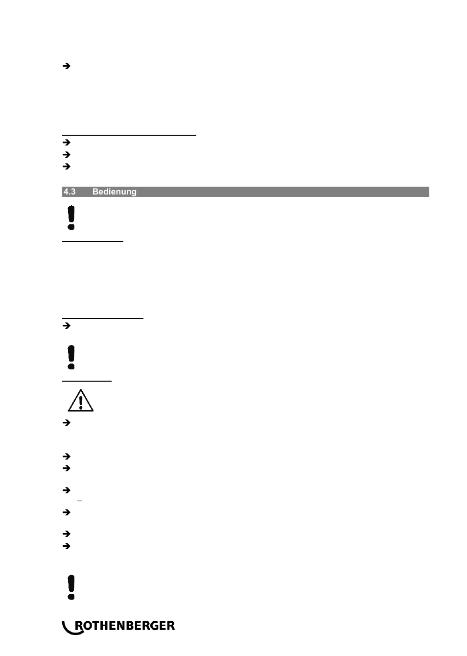 ROTHENBERGER RODIADRILL 3000 PD User Manual | Page 10 / 148
