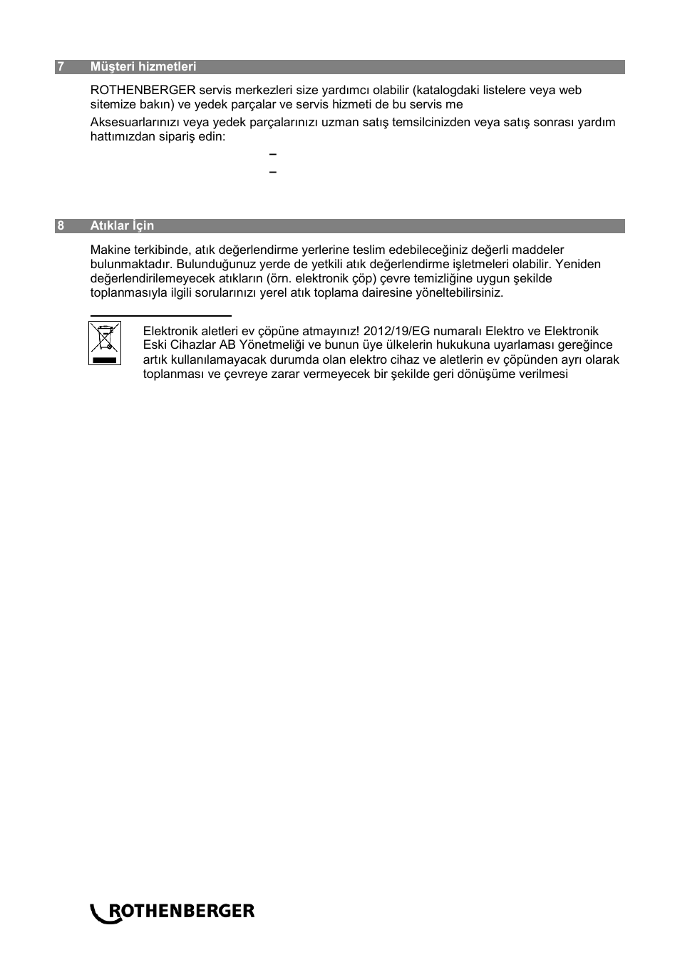 ROTHENBERGER RODIADRILL 3000 PD User Manual | Page 120 / 148