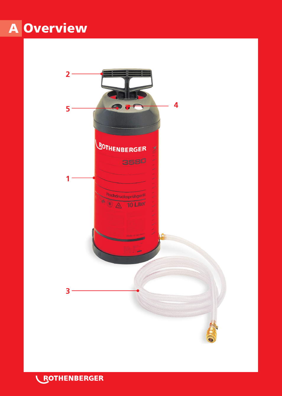 Overview a | ROTHENBERGER Wasserdruckbehälter User Manual | Page 2 / 20