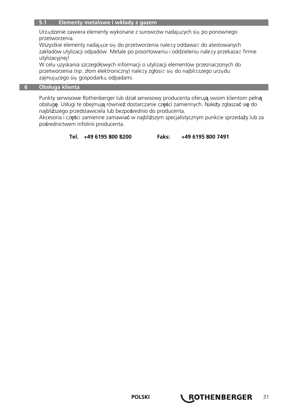 ROTHENBERGER AIRAC Hartlötset User Manual | Page 33 / 56
