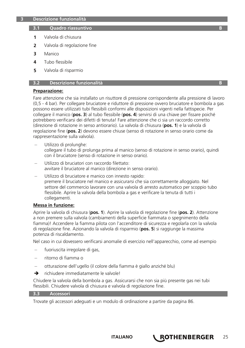 ROTHENBERGER AIRPROP Hartlöt-Set mit Propanregler User Manual | Page 29 / 96