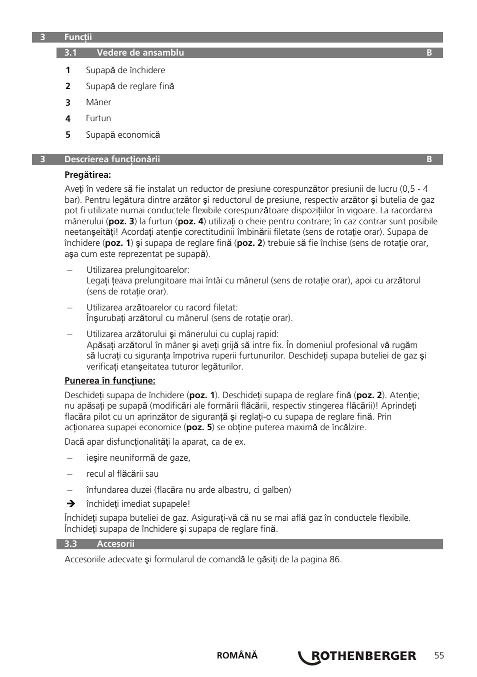 ROTHENBERGER AIRPROP Hartlöt-Set mit Propanregler User Manual | Page 59 / 96