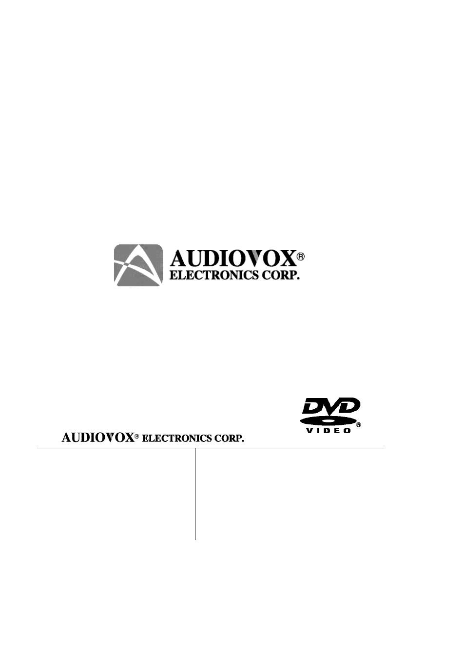 Audiovox Car DVD Player/Monitor Combo User Manual | Page 28 / 28