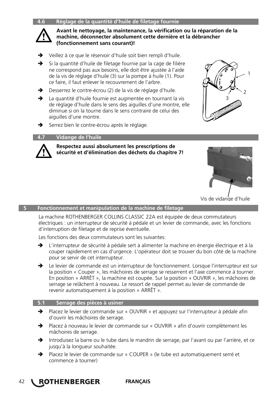 ROTHENBERGER COLLINS CLASSIC 22 A User Manual | Page 44 / 104