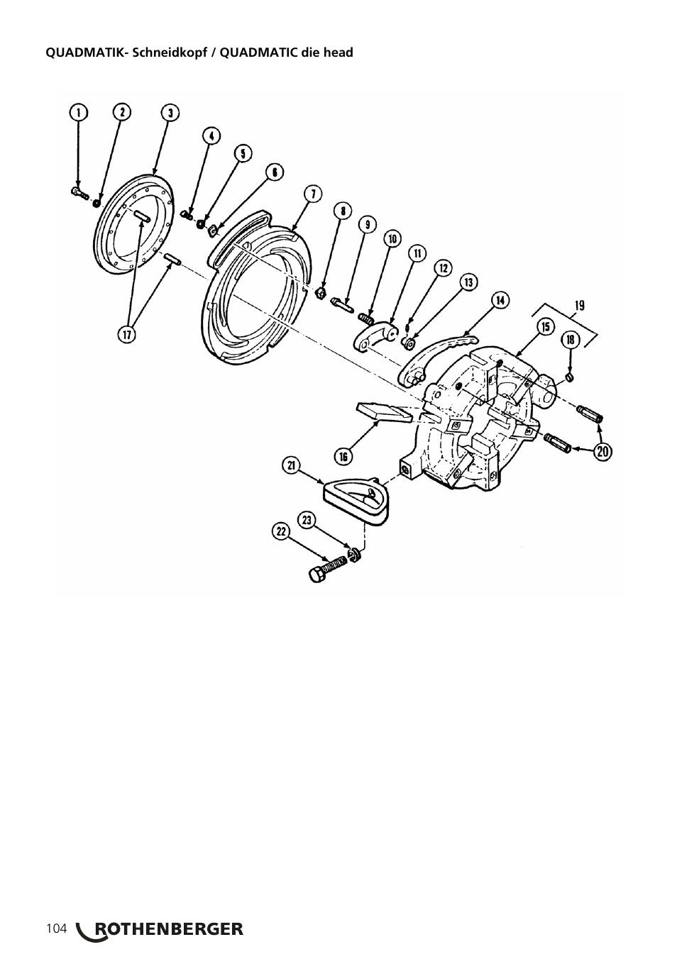 ROTHENBERGER COLLINS RHINO 4 User Manual | Page 106 / 112