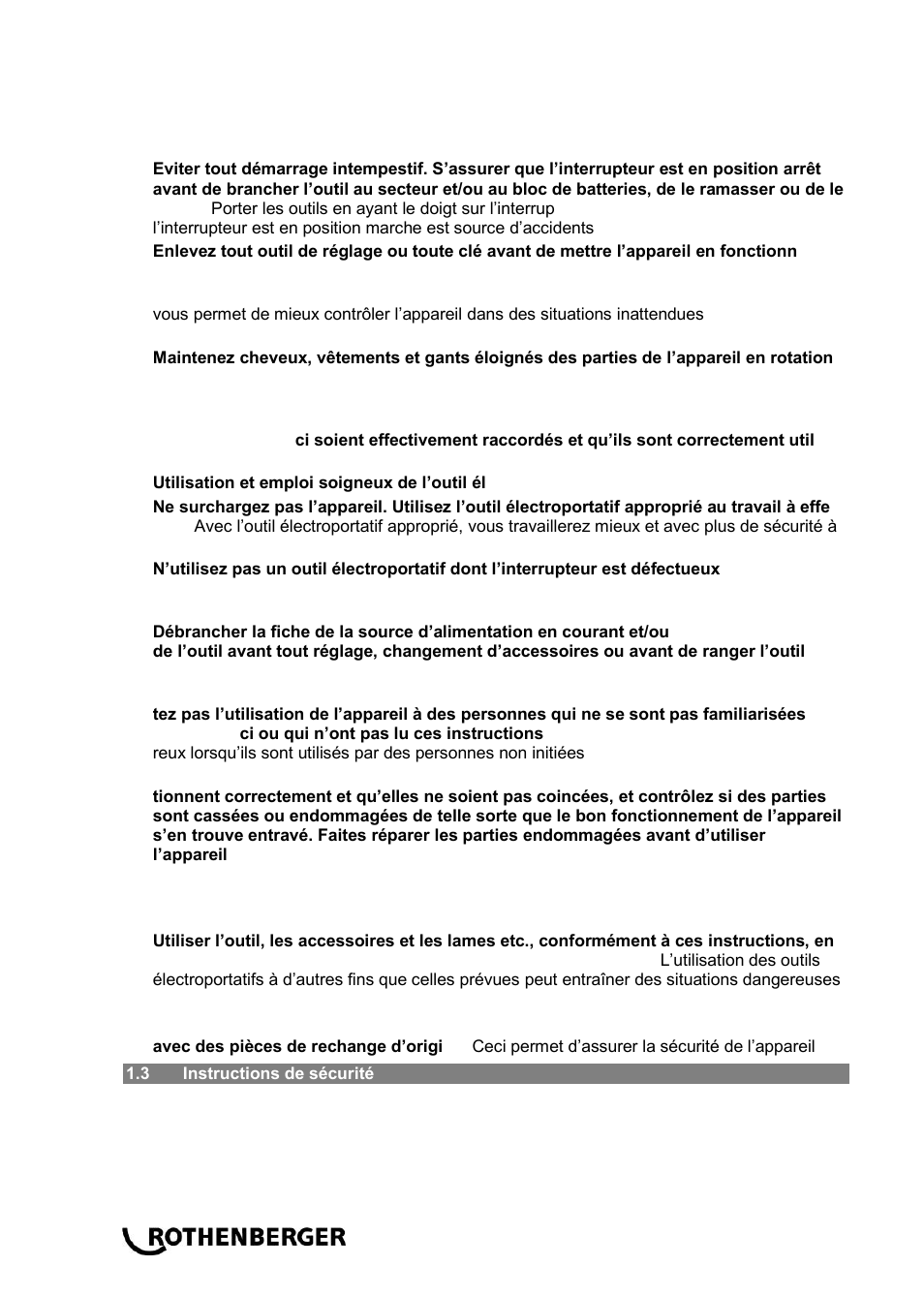 ROTHENBERGER Hydraulik-Expanderanlage H 600 User Manual | Page 22 / 92