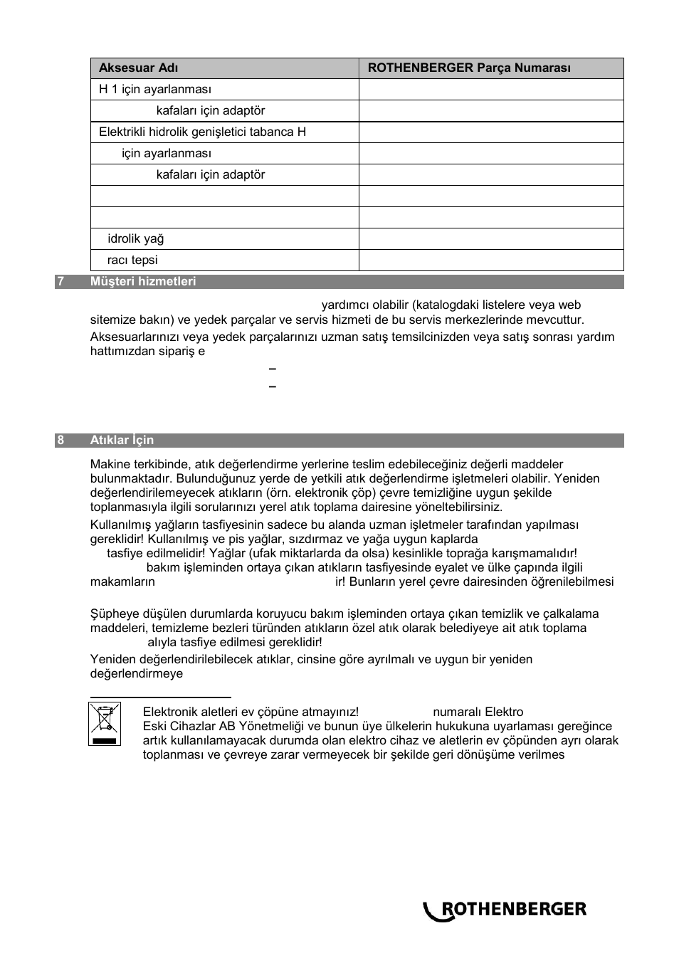 ROTHENBERGER Hydraulik-Expanderanlage H 600 User Manual | Page 65 / 92