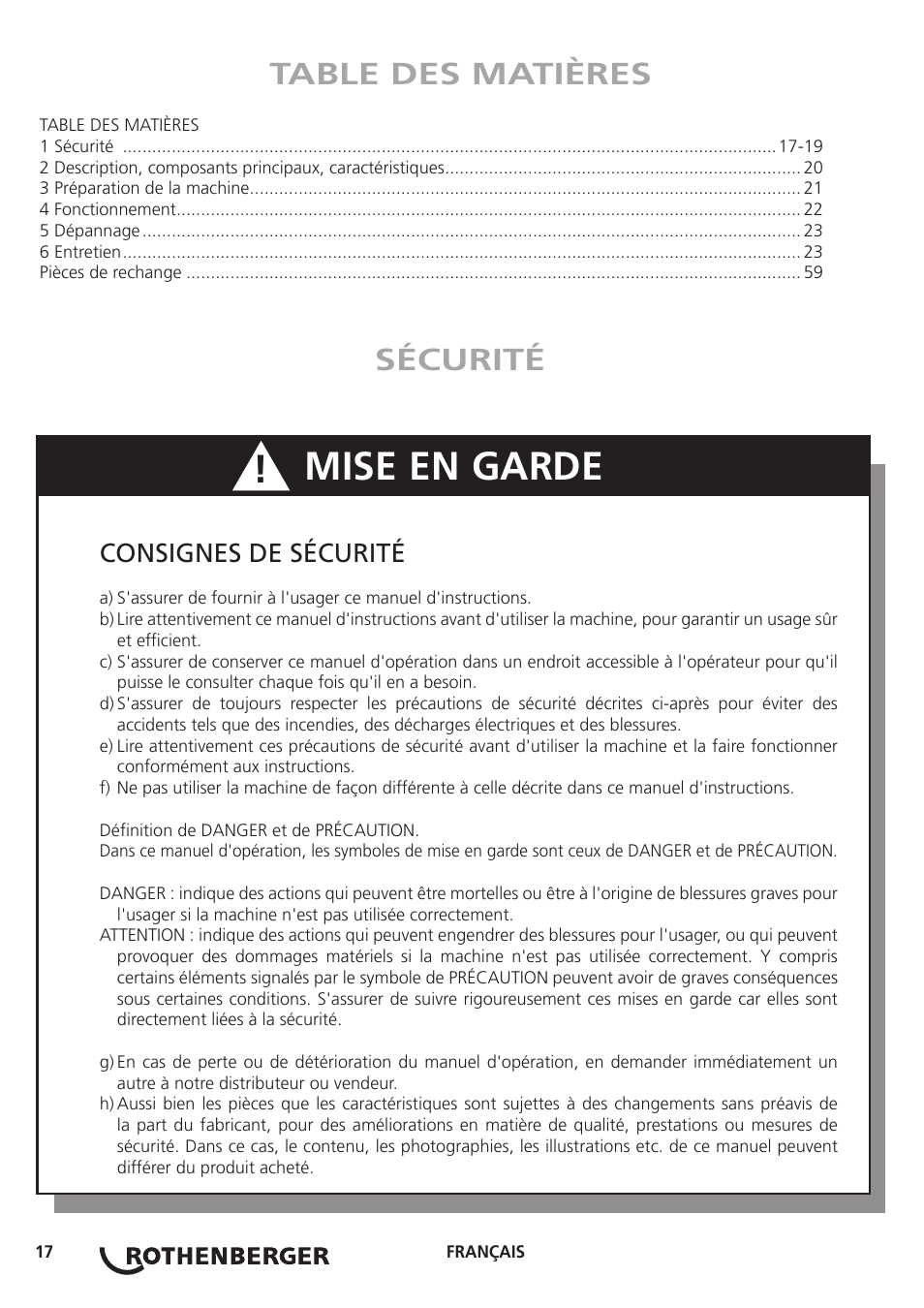 ROTHENBERGER Hand Roll Groover 1 - 12 User Manual | Page 17 / 60