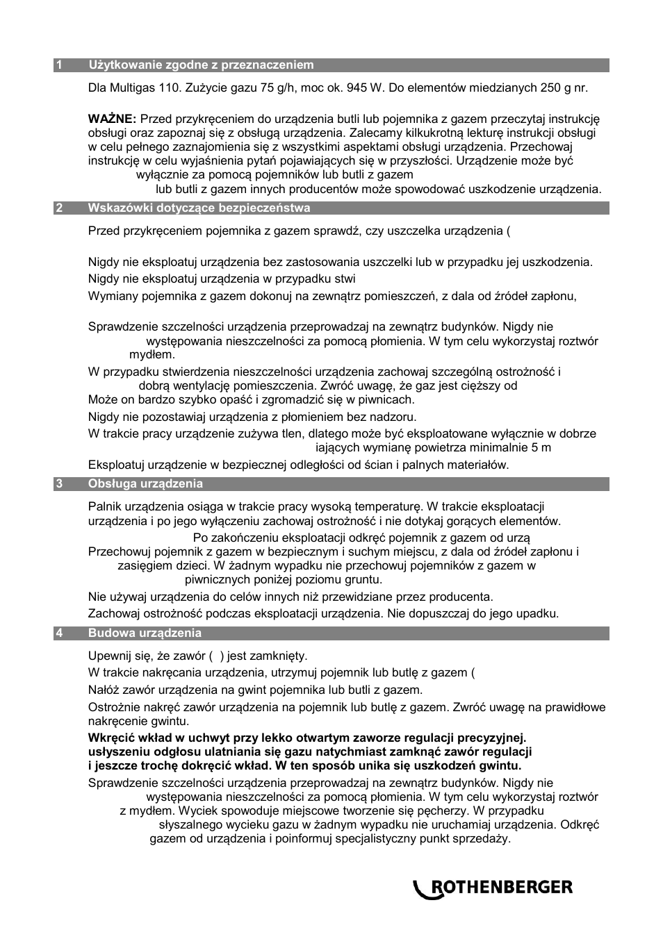 ROTHENBERGER MULTI MOBILE Set User Manual | Page 31 / 40