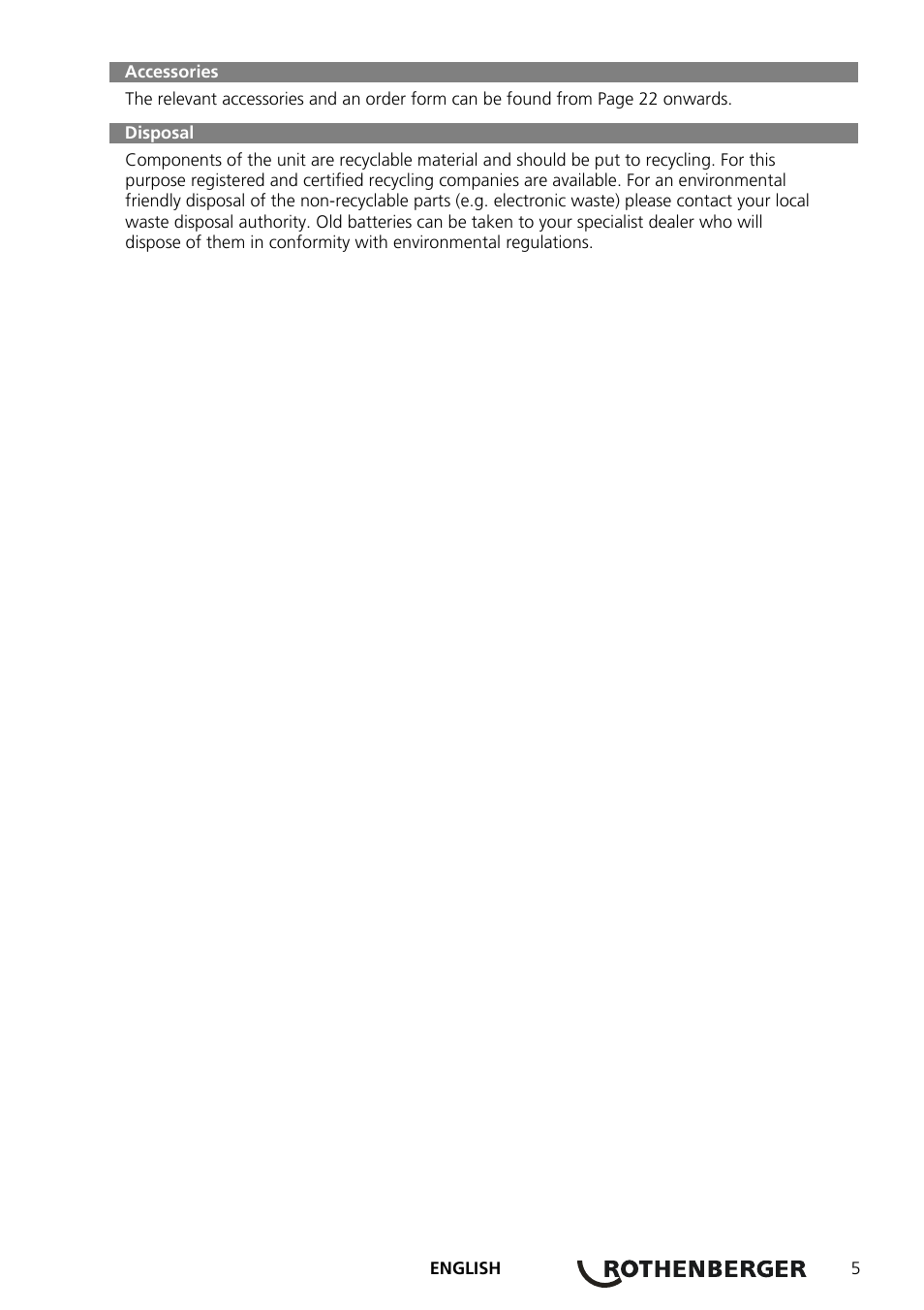 ROTHENBERGER Präzisions-Gewindeschneidköpfe ROTHENBERGER Standard Schneidköpfe User Manual | Page 9 / 32