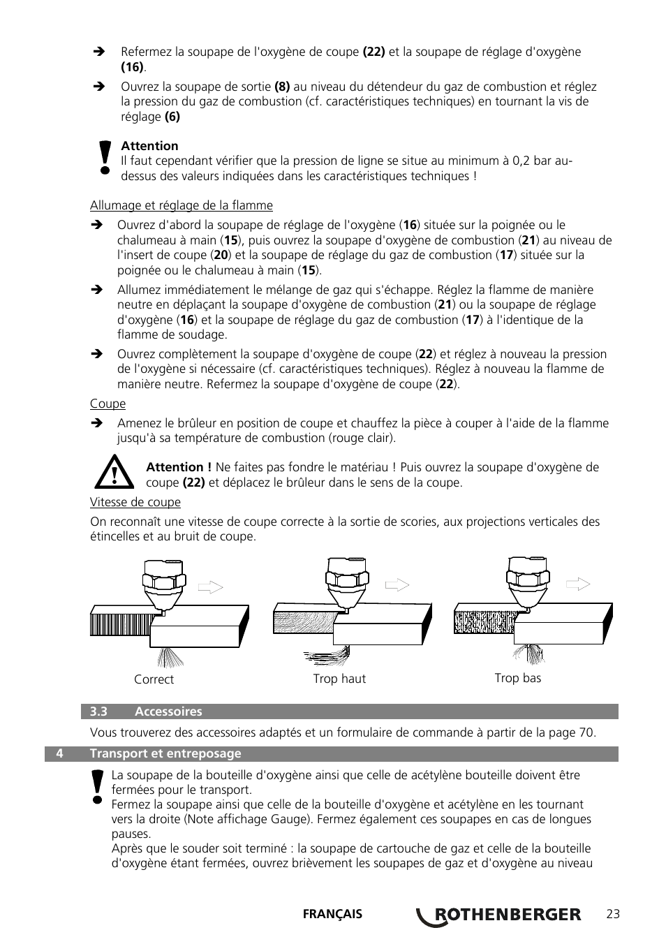 ROTHENBERGER RE 17 Dreigas-Anlage AMS 5/5 User Manual | Page 27 / 80