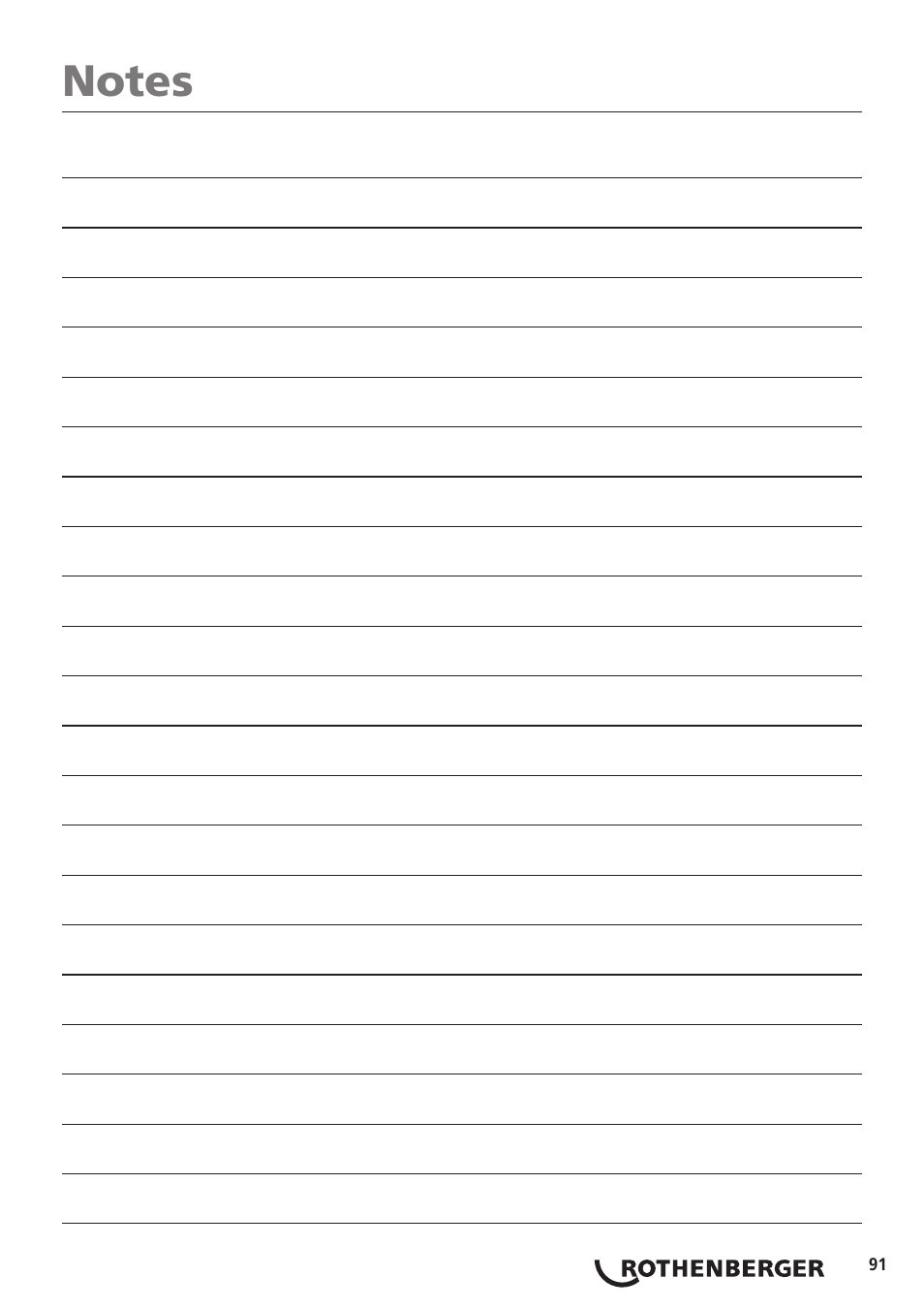 ROTHENBERGER ROGROOVER 2 - 12 User Manual | Page 92 / 92