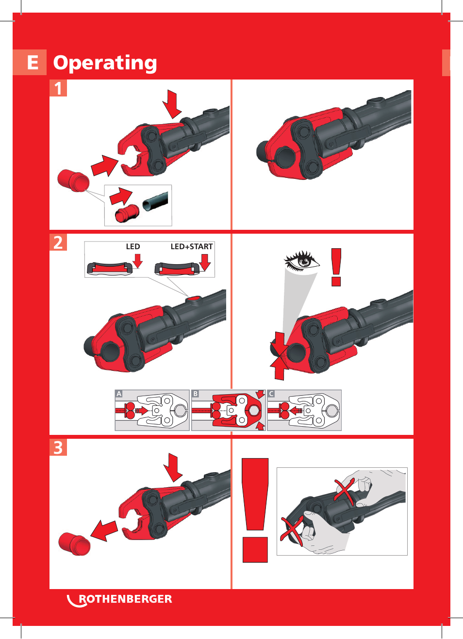 Fe operating | ROTHENBERGER ROMAX 3000 User Manual | Page 4 / 168