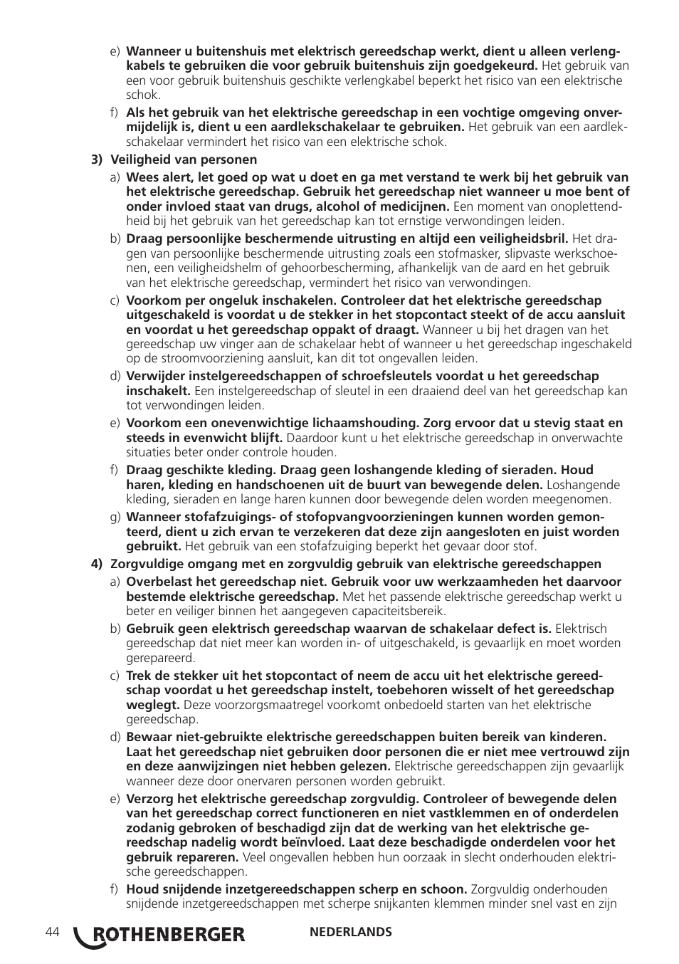 ROTHENBERGER ROMAX 3000 User Manual | Page 50 / 168