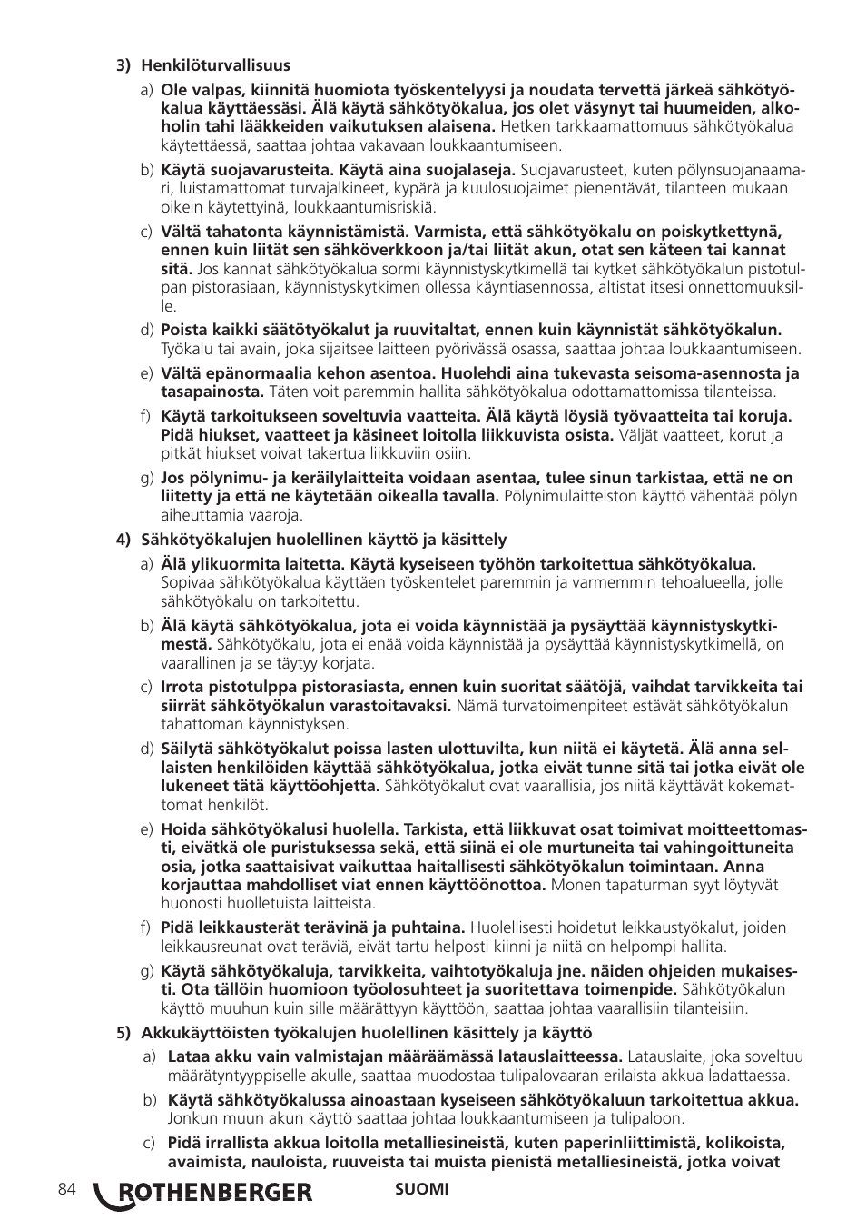 ROTHENBERGER ROMAX 3000 User Manual | Page 90 / 168