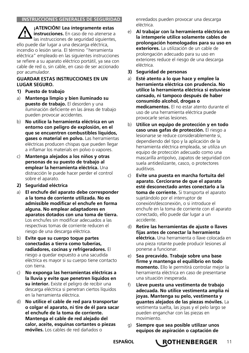 ROTHENBERGER ROMAX Compact Schaltnetzteil 230 V User Manual | Page 13 / 64