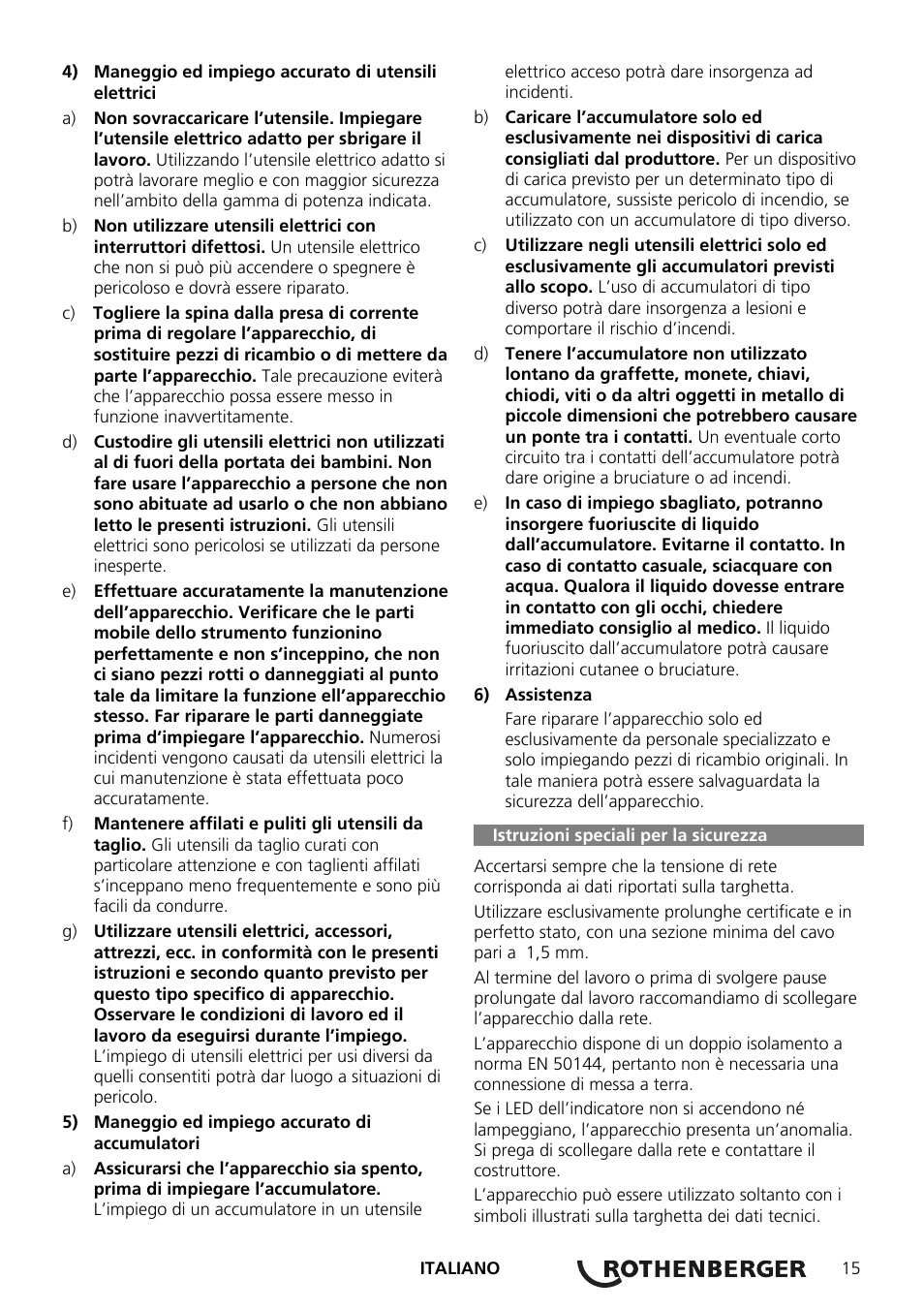 ROTHENBERGER ROMAX Compact Schaltnetzteil 230 V User Manual | Page 17 / 64