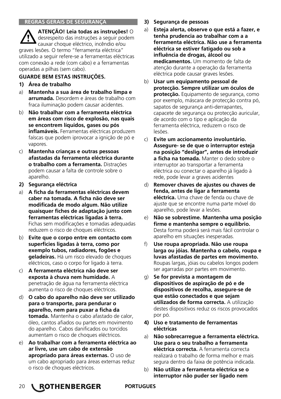 ROTHENBERGER ROMAX Compact Schaltnetzteil 230 V User Manual | Page 22 / 64