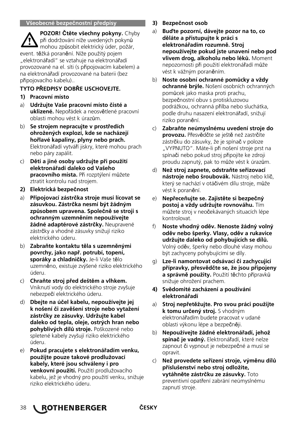 ROTHENBERGER ROMAX Compact Schaltnetzteil 230 V User Manual | Page 40 / 64